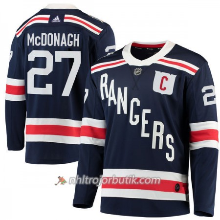 Män Ishockey New York Rangers Tröja Ryan McDonagh 27 2018 Winter Classic Adidas Marinblå Authentic